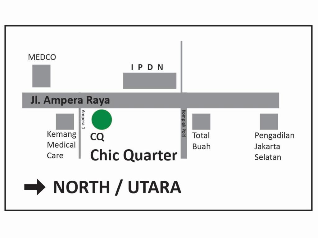 Hotel Chic Quarter Jakarta Exterior foto